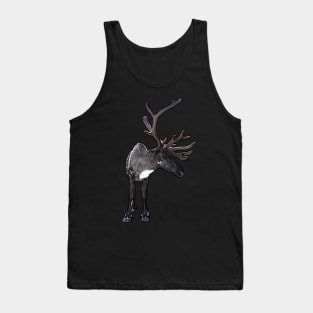 Santa Claus Reindeer Tank Top